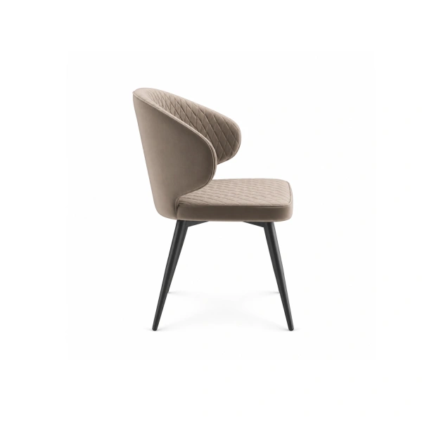 Стул ROB-R CAPPUCCINO DIVA 5 BK  Конусные